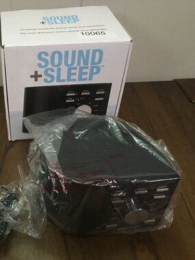 NEW Adapter Sound Technologies Sound+Sleep High Fidelity Sleep Sound Machine